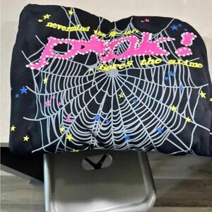 Black Graphic Men's Sweater